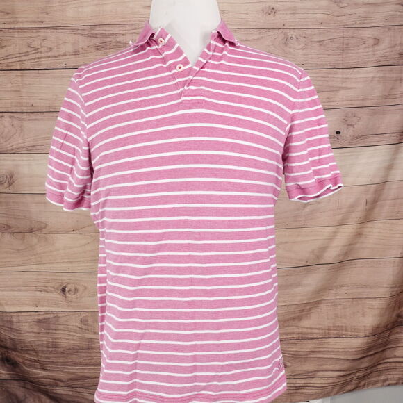 DANIEL CREMIEUX COLLECTION LIGHT RED SHORT SLEEVE POLO SHIRT MENS SIZE M MEDIUM - Picture 2 of 7